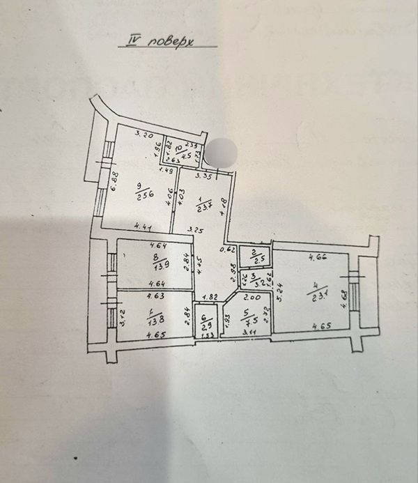 Просторная 3-комнатная квартира 127 м² в ЖК «Подкова» - 6 Фонтана. ID 53818 (Фото 11)