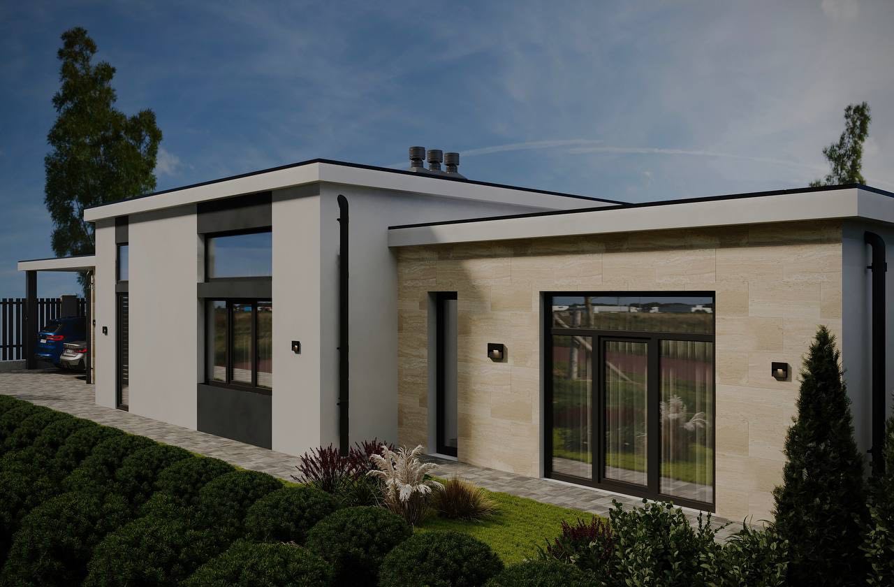 Новый одноэтажный дом в ЖМ "Дайберг" с рассрочкой до 18 месяцев.  ID 53943 (Фото 7)