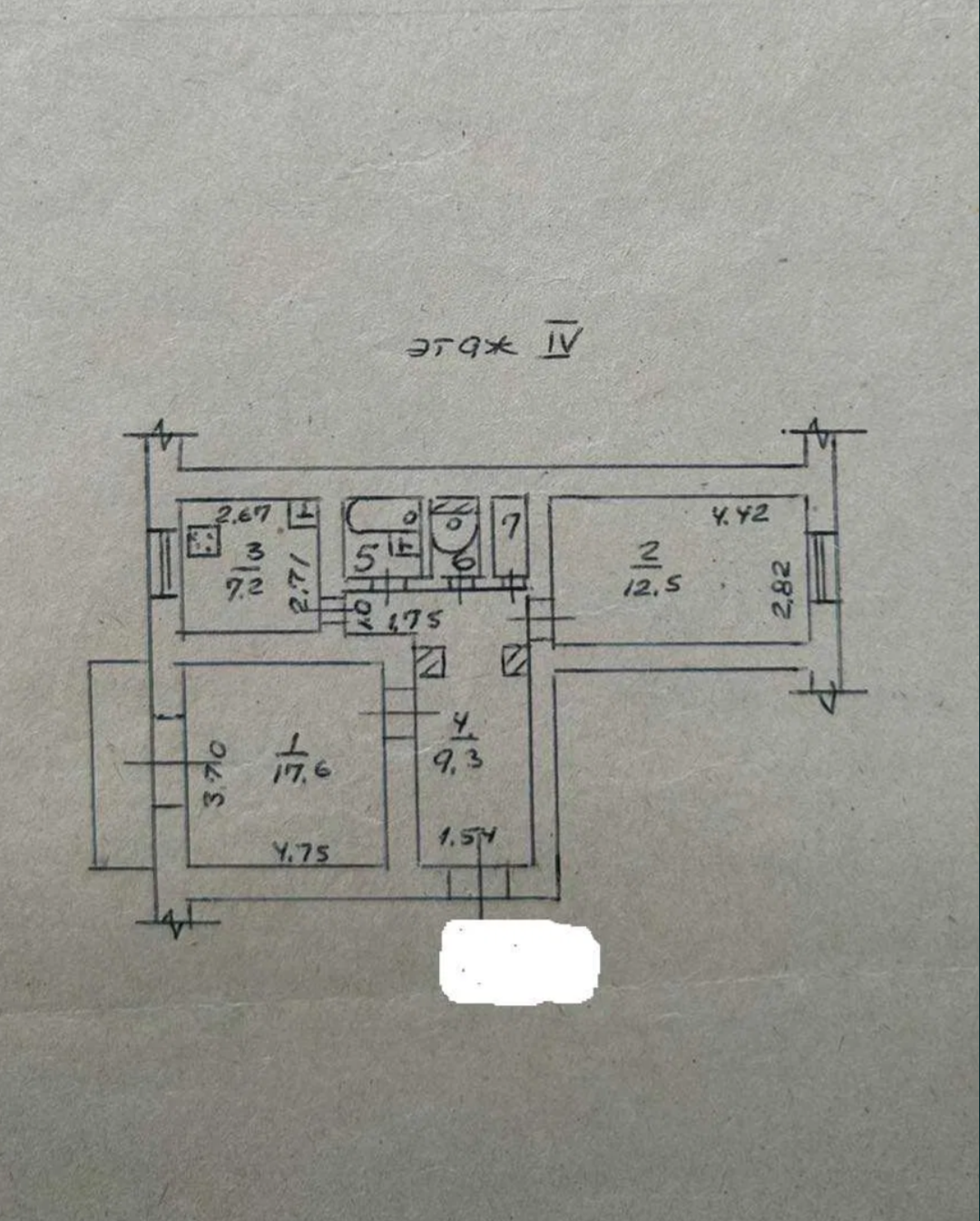 Уютная сталинка с евроремонтом на ул. Семинарской вблизи моря и центра ID 54203 (Фото 10)