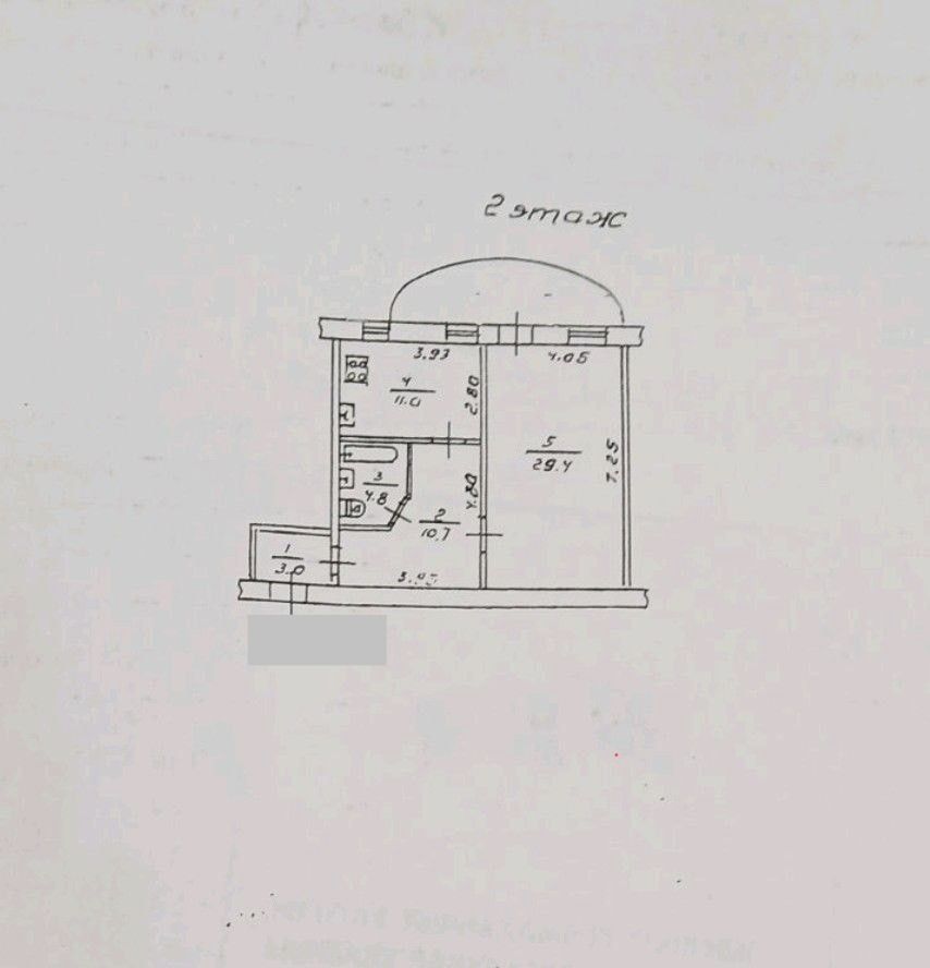 Для любителей центра: 2к.квартира с видом на Кировский парк. ID 54282 (Фото 14)