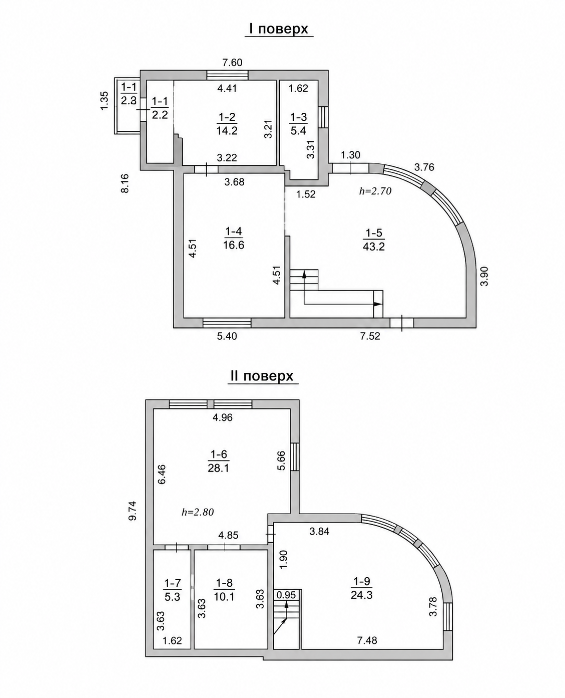 Дом  170 м² на ул. Костанди, 12 ст. Фонтана ID 16589 (Фото 3)